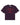 Sp5der I H8 When Girls Die Tee cardinal, deep plum tee with red varsity crest and lettering, front view