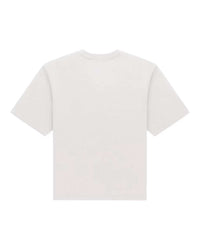 Sp5der Infantry Tee white, plain bone-white back with no graphic, back view