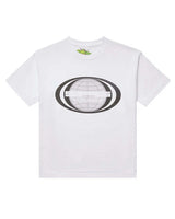 Sp5der Jumbo Globe Tee White