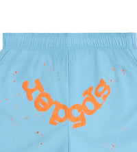 Sp5der Light Blue OG Web Double Layer Short front detailed