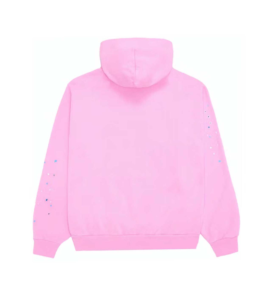 Sp5der OG Web Pink Hoodie
