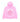 Sp5der Logo Web Pink Hoodie Front View