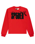 Sp5der Main Label L/S Tee Red