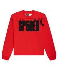 Sp5der Main Label L/S Tee Red