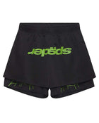 Sp5der Mesh Double Layer Shorts Onyx