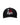 Sp5der NYC Baseball Cap black, black cap with a white I love NYC and red spider heart embroidery, front view