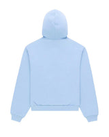 Sp5der OG Logo Mixed Stone Zip Up Hoodie Rock Blue