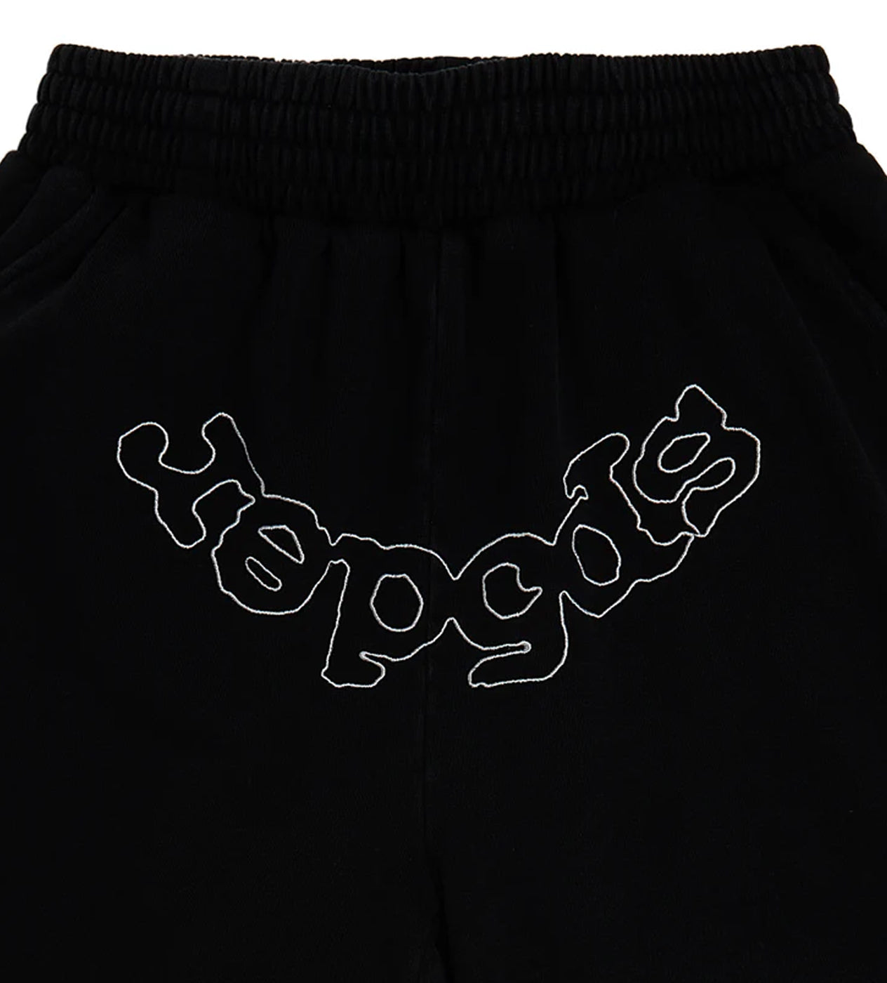 Sp5der OG Logo Sweat Shorts Black