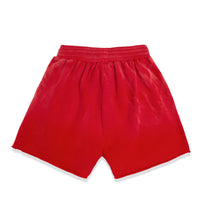 Sp5der OG Logo Sweat Shorts Red