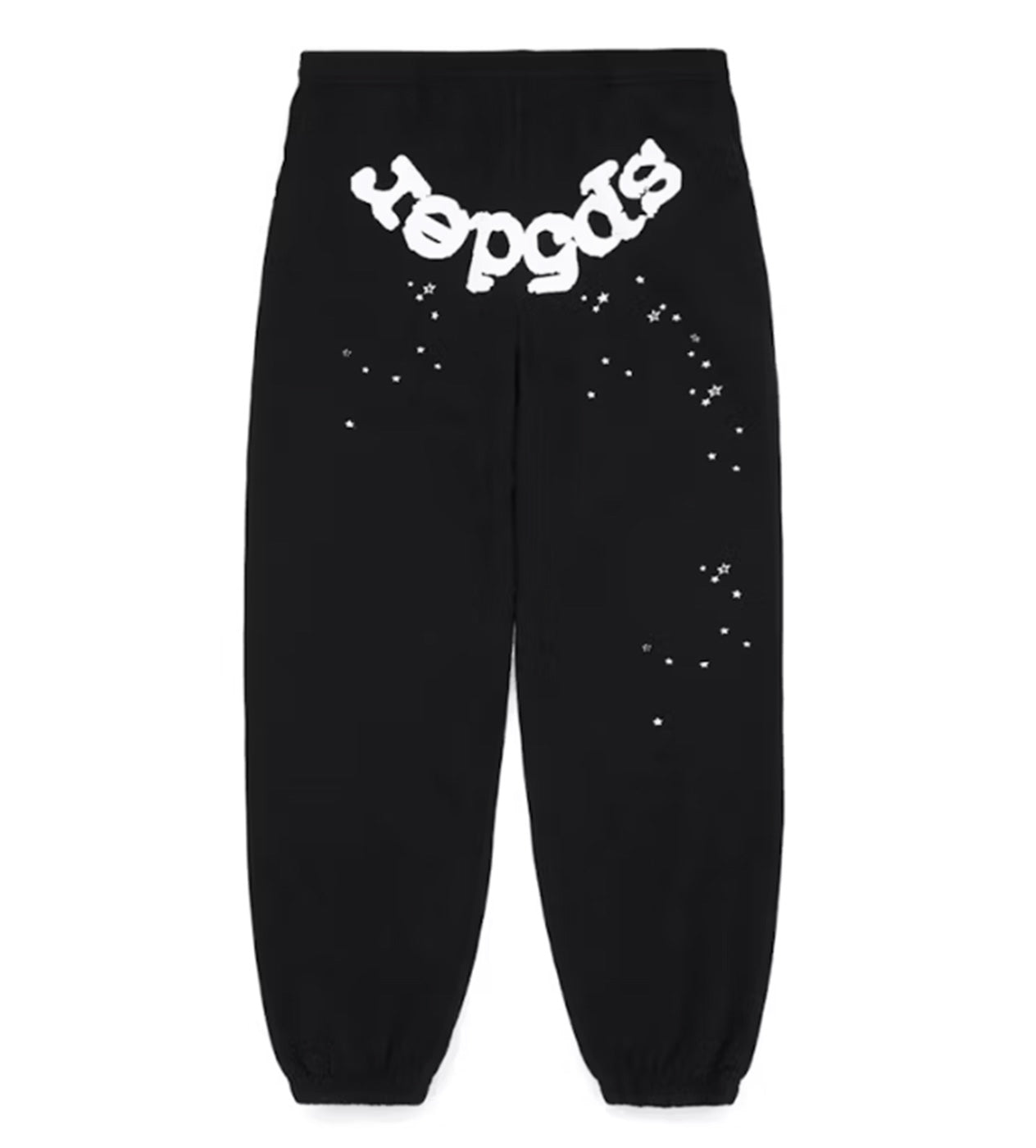 Sp5der OG Web Black Sweatpants front