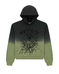 Sp5der OG Web Ombré Hoodie Black
