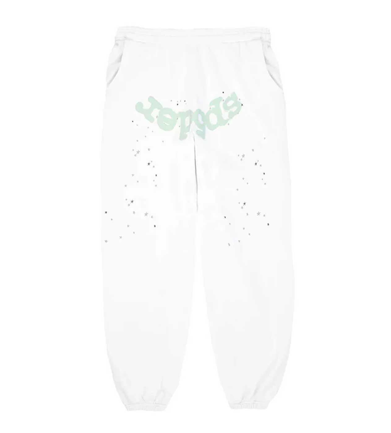 Sp5der OG Web Sweatpants Eggshell