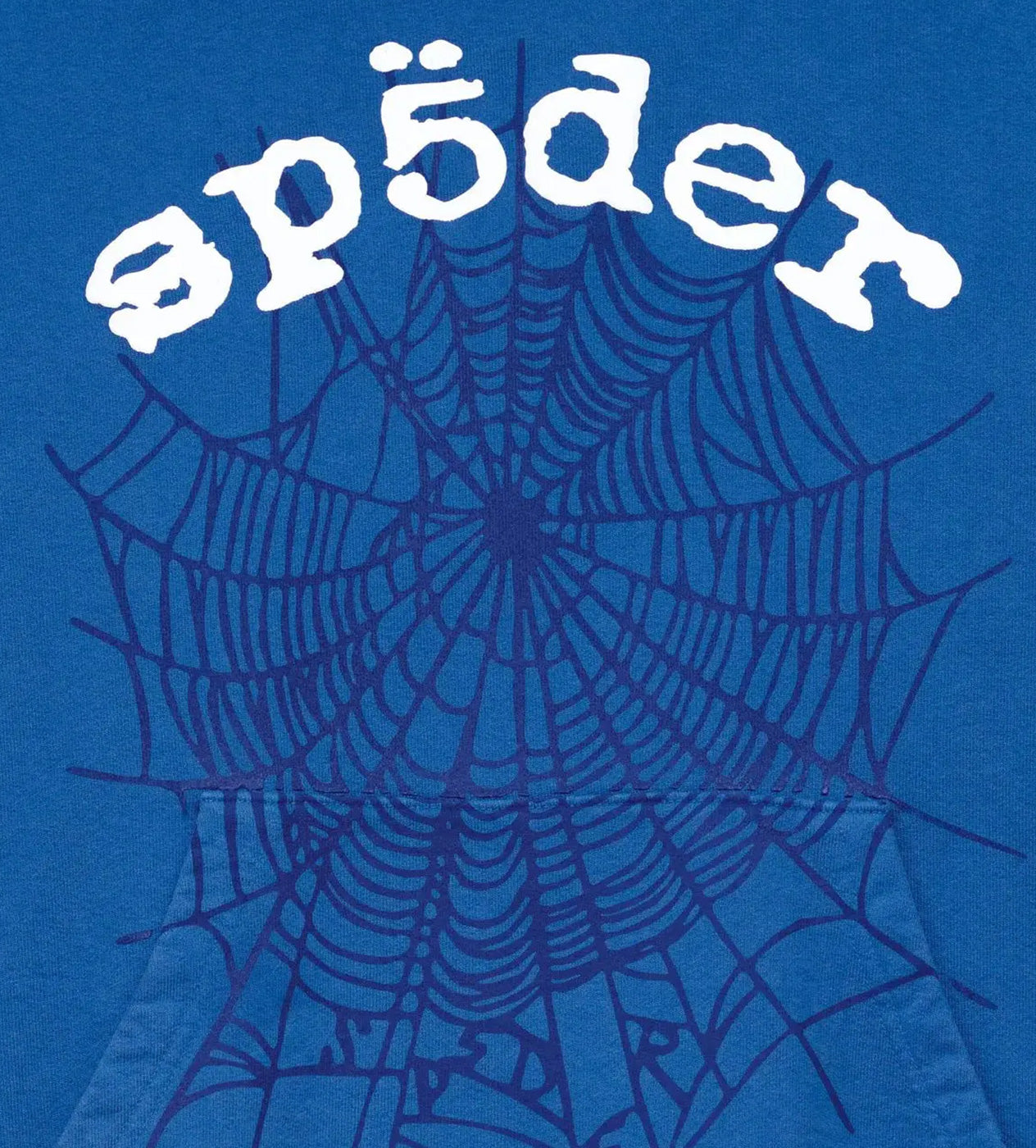 Sp5der OG Web V2 Blue Hoodie – Restock AR