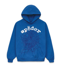 Sp5der OG Web V2 Blue Hoodie