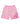 Sp5der OG Web V2 Spray Sweatshorts light pink, fleece shorts with arched rhinestone Sp5der wordmark and spray-paint web, front view