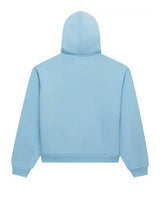 Sp5der OG Web Zip Up Hoodie Sky Blue