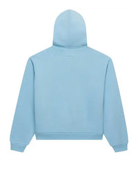 Sp5der OG Web Zip Up Hoodie Sky Blue