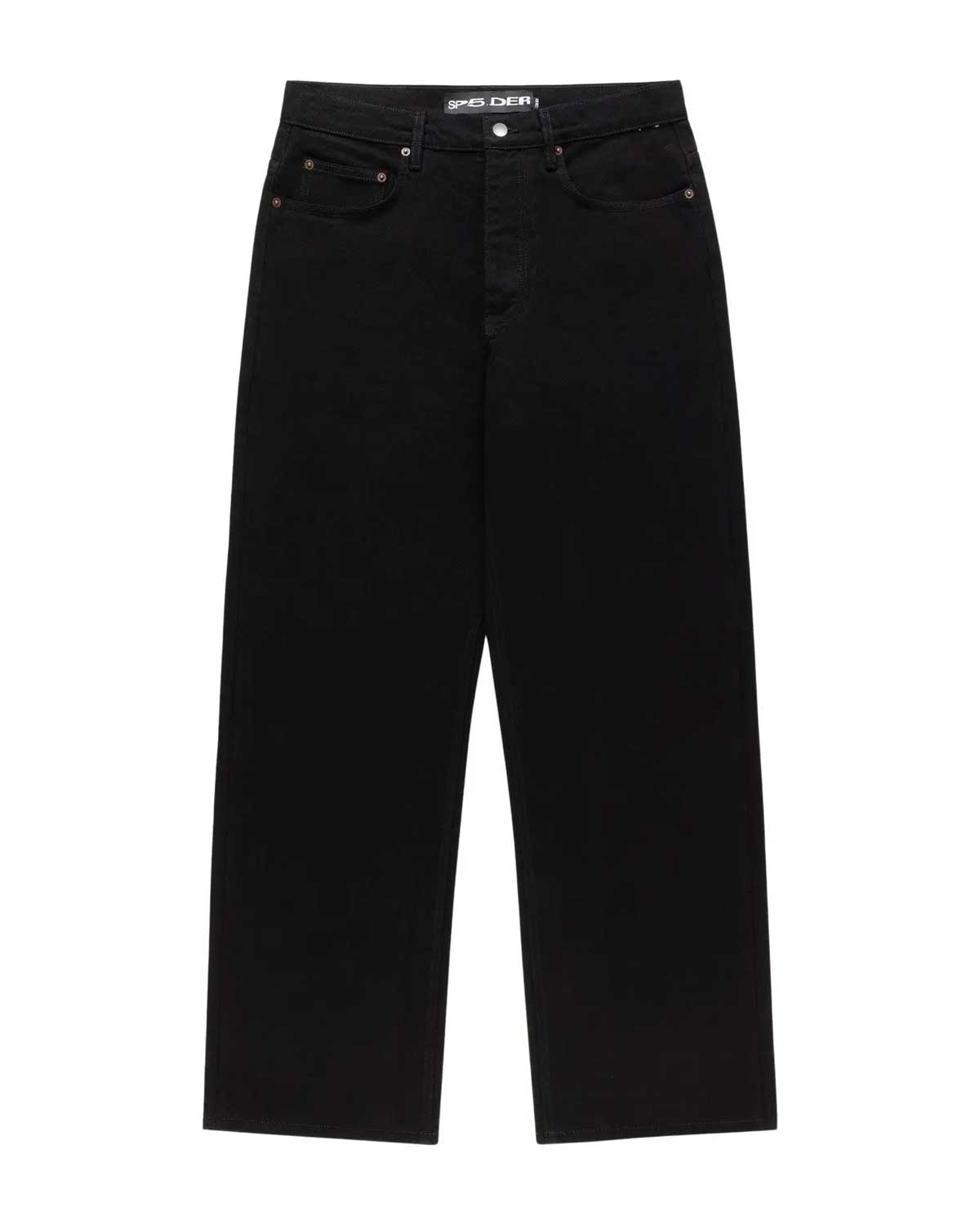 Sp5der Oxy Denim Pants Black