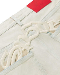 Sp5der Oxy Denim Pants Cream