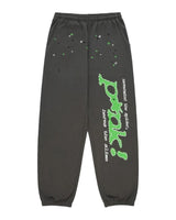 Sp5der P*nk V1 Sweatpants Slate Grey