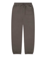Sp5der P*nk V1 Sweatpants slate grey, plain slate grey back with a single patch pocket, back view