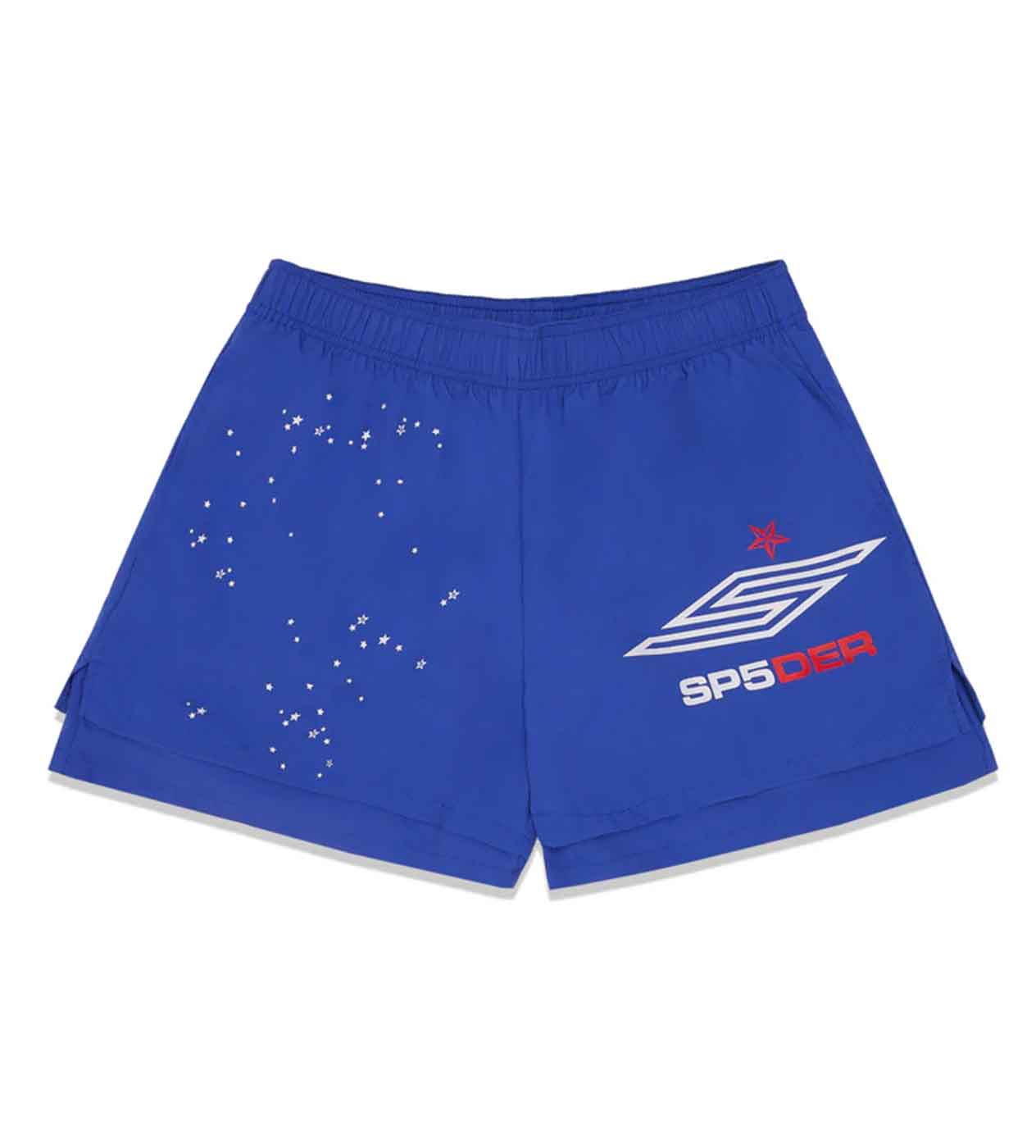 Sp5der Pro Double Layer Shorts Blue – Restock AR