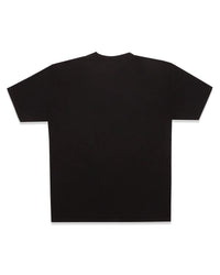 Sp5der Pro LW Tee black, plain back with no graphic, back view