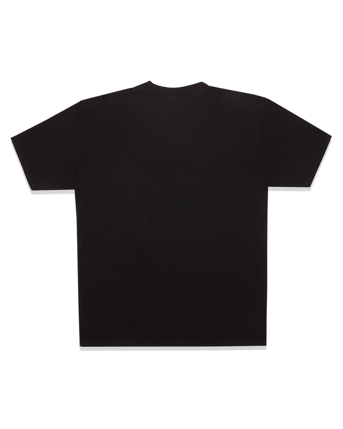 Sp5der Pro LW Tee black, plain back with no graphic, back view