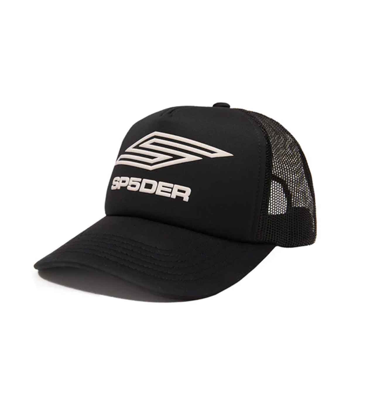 Sp5der Pro Trucker Hat Black (Snapback)