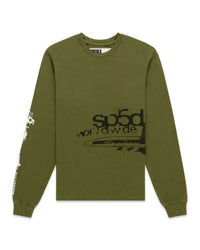Sp5der Pure Energy L/S Tee Chive