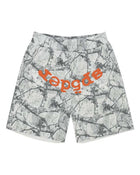 Sp5der Realtree OG Web V2 Sweat Shorts White Camo