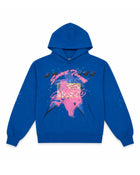 Sp5der Rodeo Star Girl Hoodie Blue