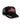 Sp5der Rodeo Texas Trucker Hat black, mesh-back trucker with pink Sp5der Texas graphic and 10.16.25 lettering, front view