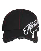 Sp5der SP5 Cursive Hat Black
