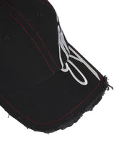Sp5der SP5 Cursive Hat Black