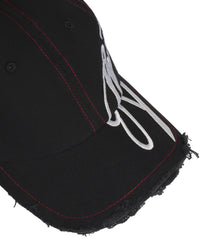 Sp5der SP5 Cursive Hat Black