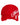 Sp5der SP5 Cursive Hat Red, red distressed dad cap with white cursive Sp5der logo, front view