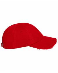 Sp5der SP5 Cursive Hat Red