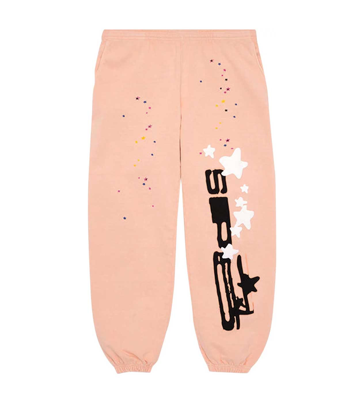 Sp5der SP5 Peach Sweats Front View