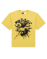 Sp5der Scattered OG Web v2 Tee Yellow