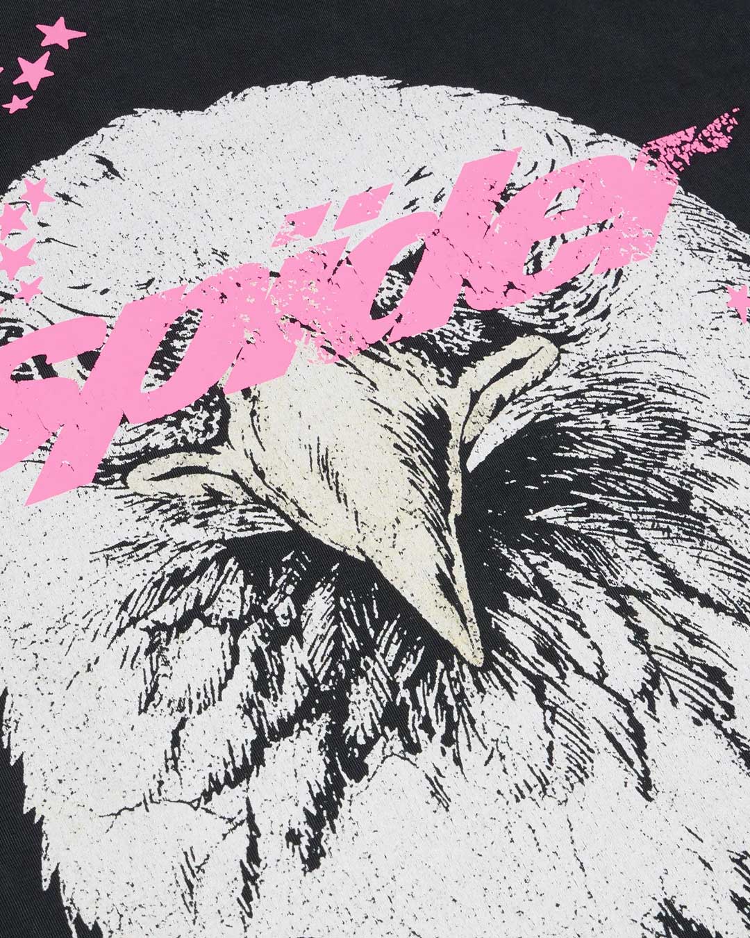 Sp5der Screaming Eagle Tee Onyx