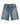 Sp5der Script Web Denim Shorts Indigo Blue