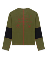 Sp5der Service L/S Tee Chive Green