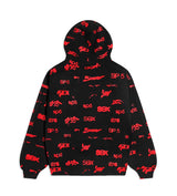 Sp5der Sex AOP Hoodie Black