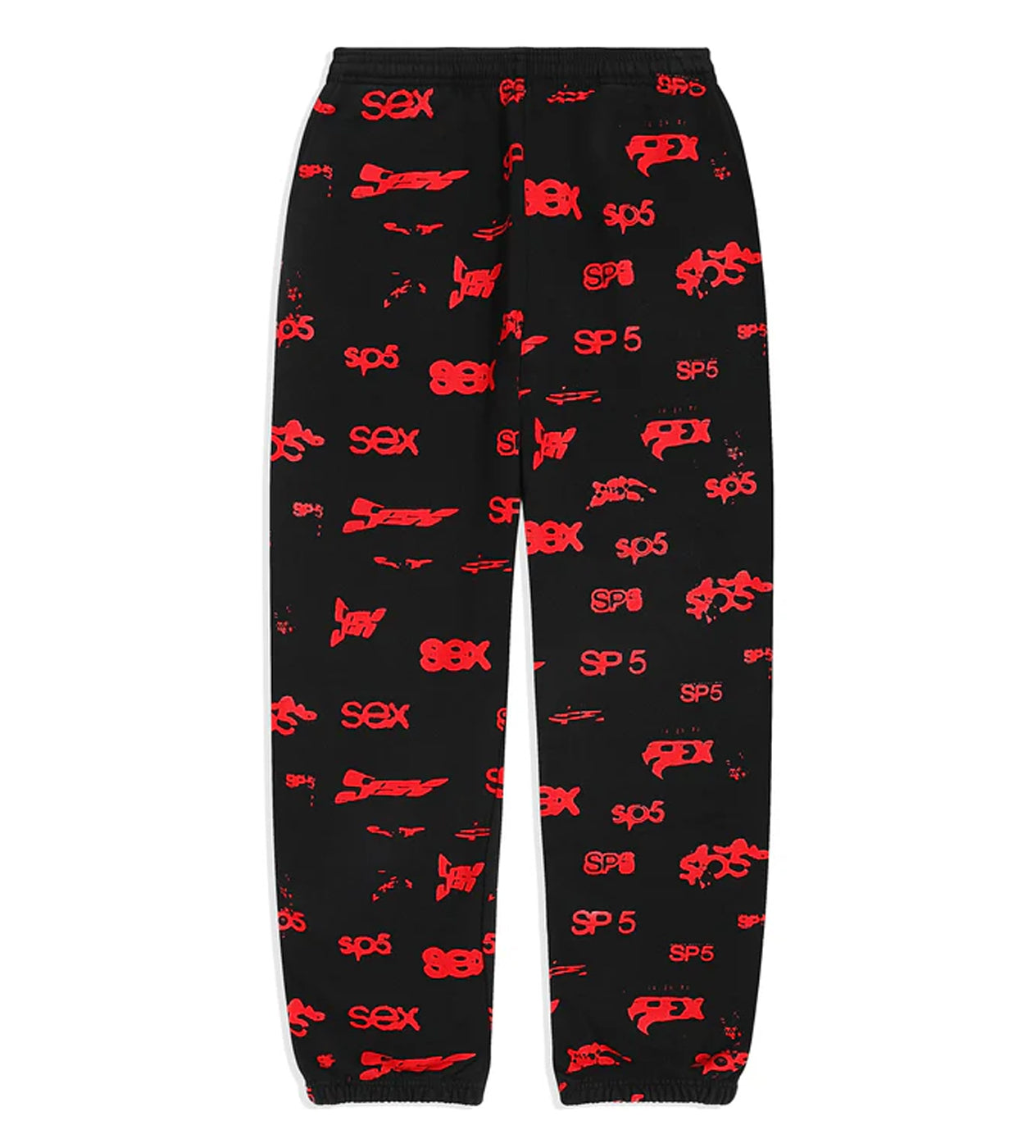 Sp5der Sex AOP Sweatpants Black – Restock AR