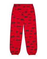 Sp5der Sex AOP Sweatpants Red