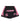 Sp5der Soccer Double Layer Shorts black, black shorts with pink side panels, mirrored pink sp5der wordmark and five-star crest, front view