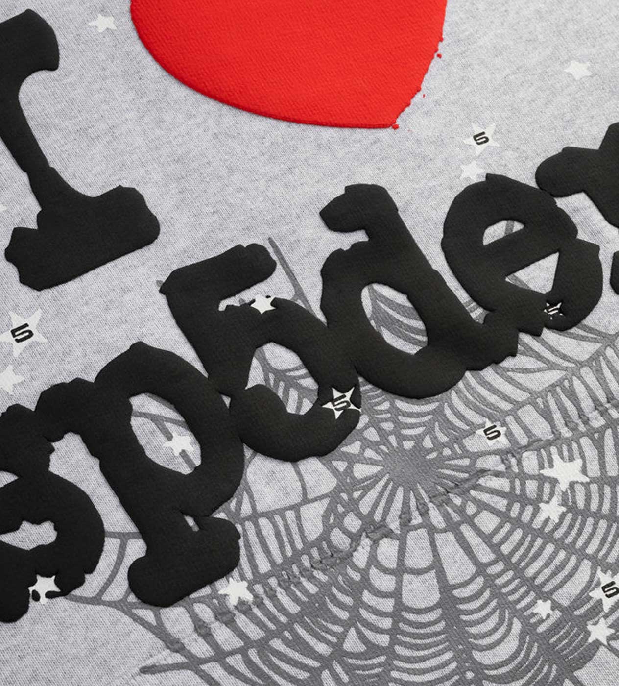 Sp5der Souvenir Hoodie Heather Grey – Restock AR