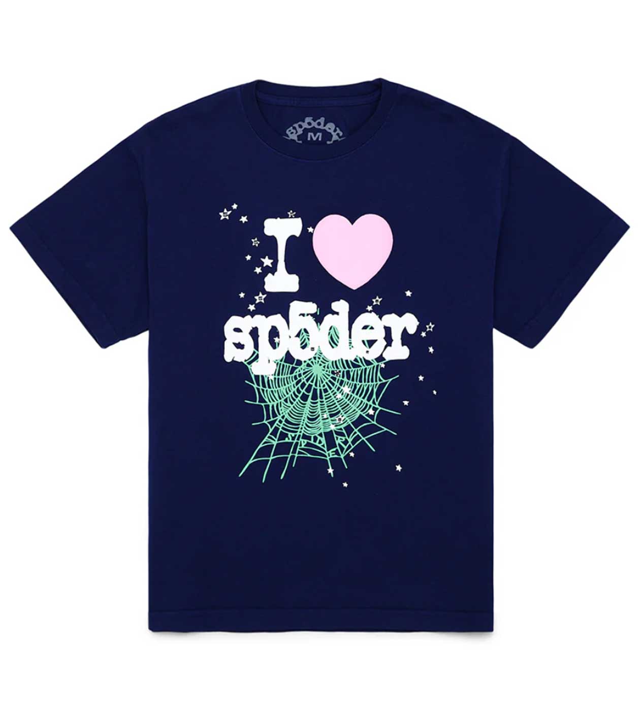 Sp5der Souvenir Tee Navy front