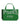 Sp5der Sp5 Jersey Tote Bag kelly green, oversized tote with distressed white arched SP5DER lettering, front view